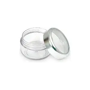 Jar for nail art decorations TOP CHOICE 51067 — small storage container for beads and sequins