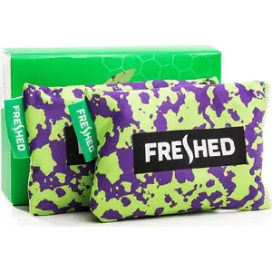 Аромасаше SmellWell F-02 Freshed Green Moro — поглотитель запаха, ароматические вкладыши без угля