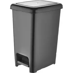 Pedāļu atkritumu tvertne Katex SLIM 25 L — 270×362×468 mm, 25 L tilpums