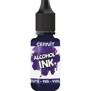 Alcohol ink bottle Carioca Cernit 20 ml — violet blue