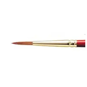 Кисть для живописи Winsor & Newton Sceptre Gold II круглая, колонок/синтетика, 1 шт.