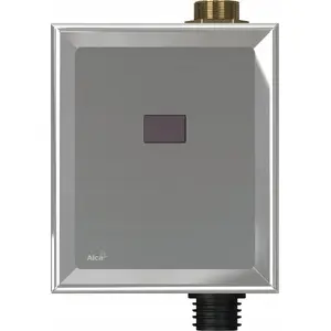Flush valve for WC ALCADRAIN ASP3, chrome finish, 12 V mains-powered