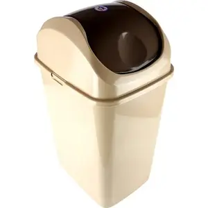 Tilt-out waste bin Katex SLIM 35 L — beige, 355×285×577 mm