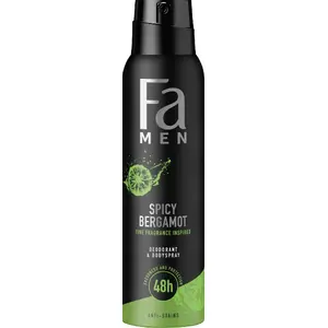 Dezodorants-sprits Schwarzkopf H.FA Men Spice Bergamot 150 ml
