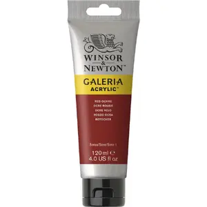 Акриловая краска в тюбике Winsor & Newton Galeria 120 мл — Red Ochre