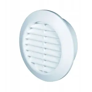 Ventilation grille AWENTA T74 MINI-AWENT Ø60 mm, white