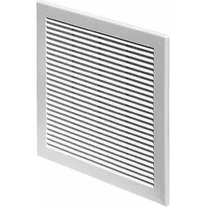 Ventilation grille AWENTA TRU2 white with insect mesh 150 x 150 mm