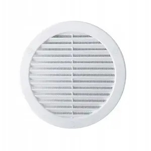 Ventilation grille AWENTA TRU14K fi100 mm TUOS white