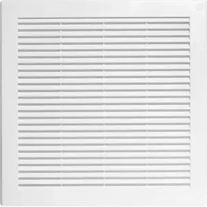 Ventilation grille AWENTA TRU6 200×200 mm white with mesh