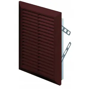 Ventilation Grille AWENTA T26BR 140x210 mm, brown