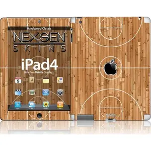 Protective 3D Hardwood-Style Skin Set for iPad 2/3/4 by Nexgen Skins (hardwood Classic 3d)