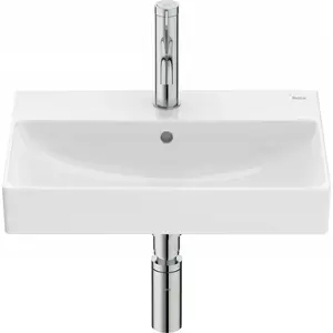 Wall-mounted washbasin ROCA ONA A32768E000, compact 50×36 cm, FineCeramic® white gloss