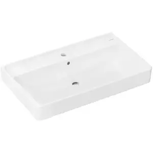 Washbasin hansgrohe XanuiaQ 800 x 480 mm, wall-mounted, white