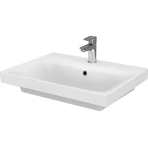 Washbasin CERSANIT Moduo 60 cm K116-011 ceramic countertop sink