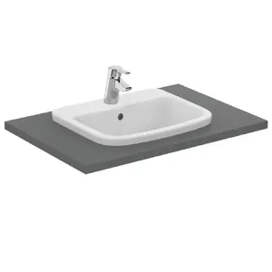 Bathroom ceramic basin Ideal Standard T0592 in white