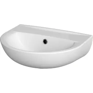 Washbasin CERSANIT President 44.5 cm K08-001 – ceramic countertop/surface-mounted