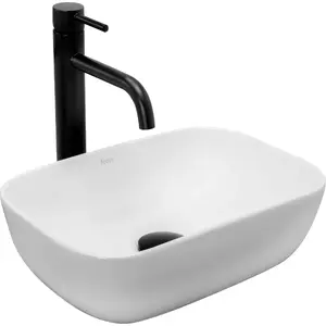 Washbasin REA Belinda countertop 37 cm white