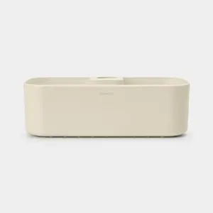 Полка-этажерка для ванной Brabantia 223464, бежевый, 1 полка, 133×244×75 мм, грузоподъёмность 2 кг