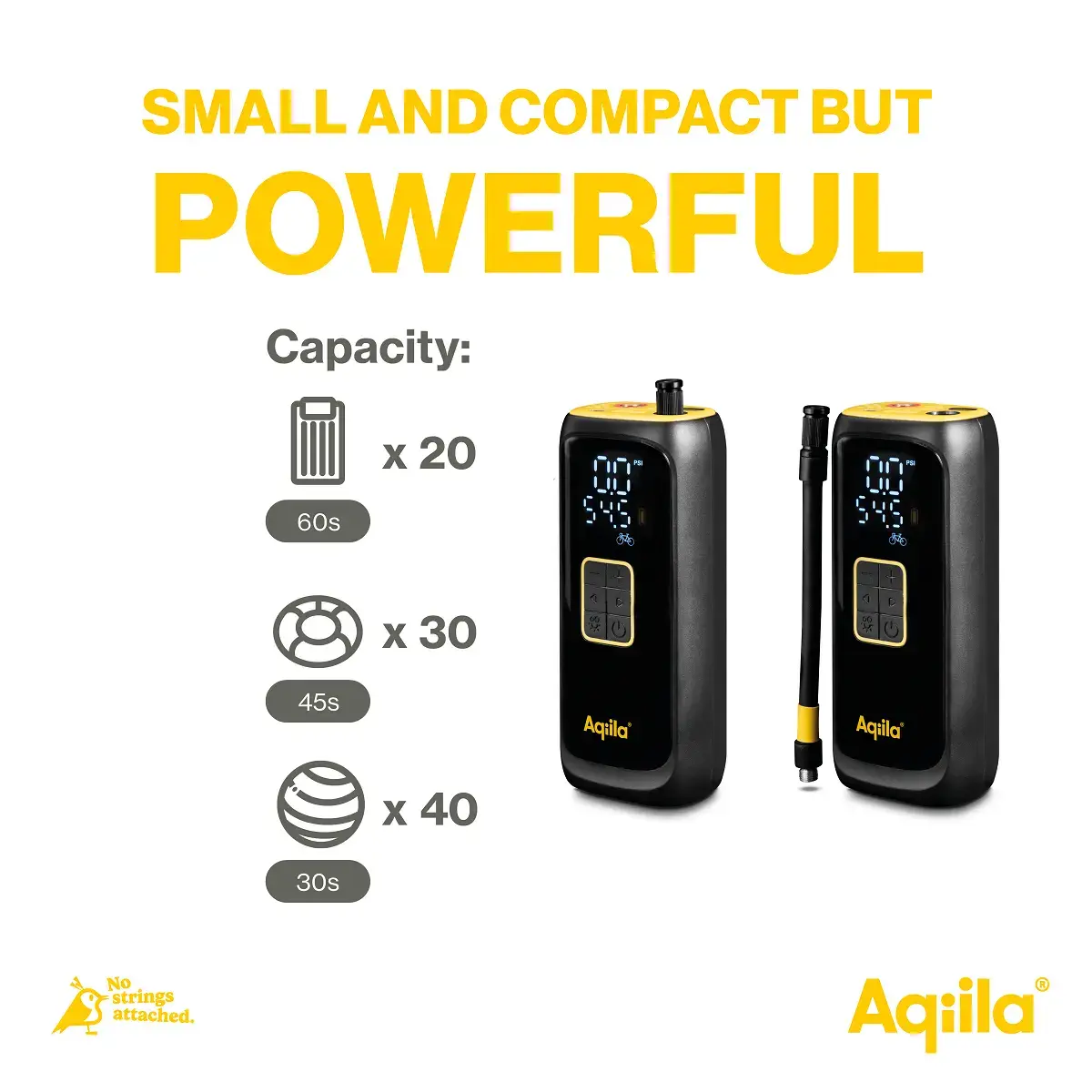 Energizer Aqiila Airbird C4 компрессор + Powerbank Photo 3