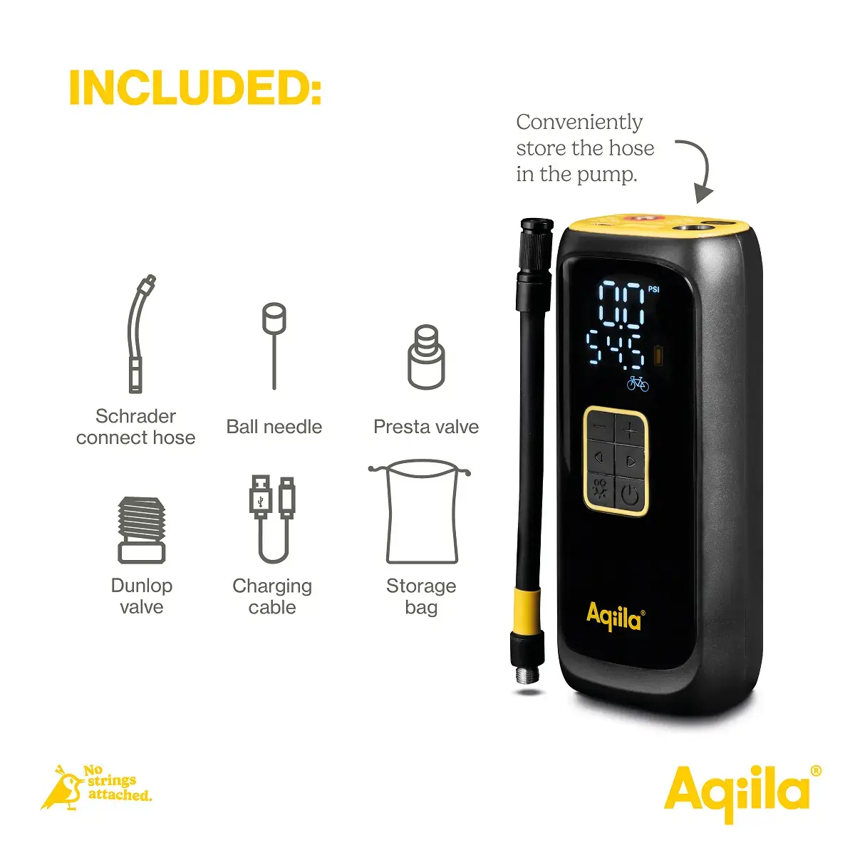 Energizer Aqiila Airbird C4 компрессор + Powerbank Photo 5
