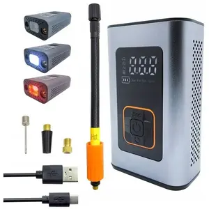 Auto kompresors NUTOOL PTC22 — portatīvs 10 bar, akumulators 4000 mAh