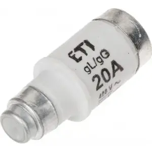 Fuse cartridge ETI ETI-D02/20A 20 A 400 V gL/gG E18