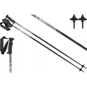 Trekingspoles Leki Primacy Pro melns 110 cm — regulējami nūjas, ergonomiskas rokturi