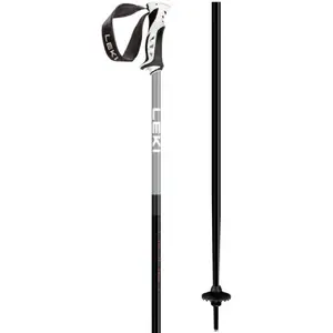 Trekings nūjas Leki Primacy Pro melnas — pāris, regulējamas, max garums 130 cm