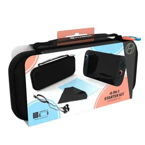 Spēļu konsoles piederumu komplekts priekš Nintendo Switch 2 Hyperkin M07721 — melns, 1 gab.