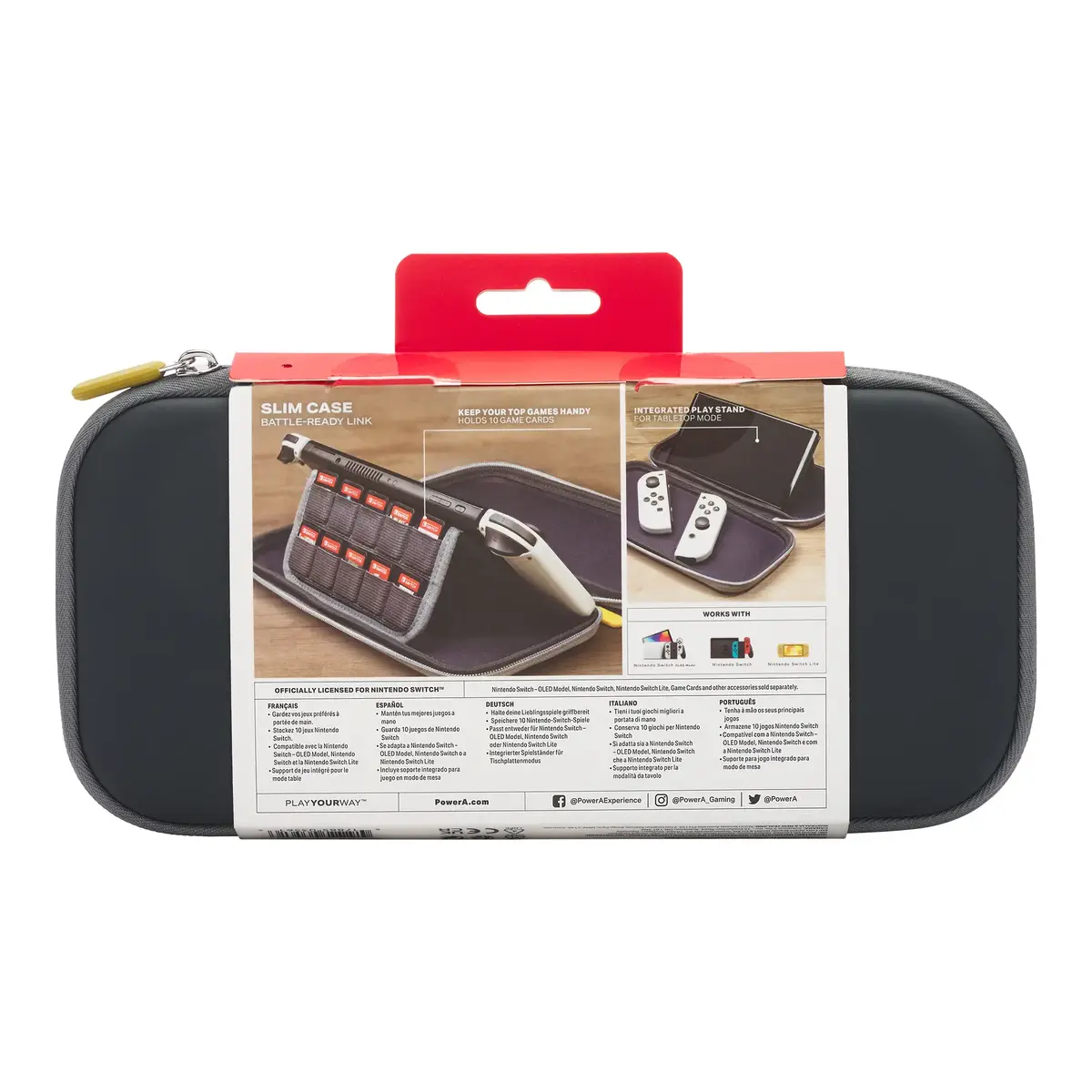 PowerA NSCS0087-01 felt cover for Nintendo Photo 15