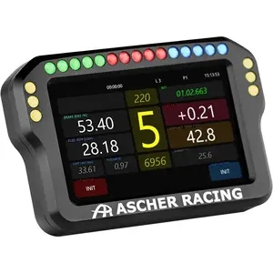Dashboard display APress Ascher Racing Dashboard 4" — compact racing dash display for vehicles