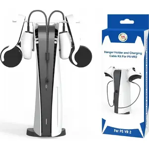 Controller and Accessory Mount for PlayStation 5 by JYS — Model P5160 for 2 Controllers, VR2 and Headset