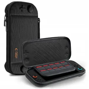 Чехол-слим Tech-Protect для Nintendo Switch — модель SLIM POUCH NINTENDO SWITCH 2, цвет: чёрный