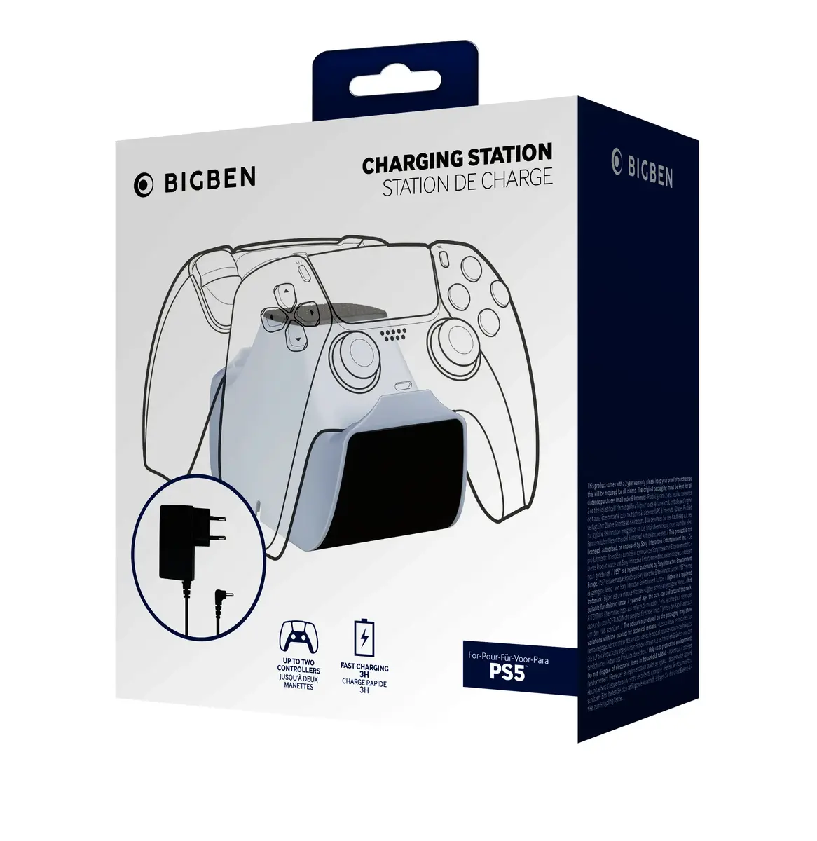 BIGBEN PS5DUALCHARGER док-станция для контроллеров PS5 Photo 5