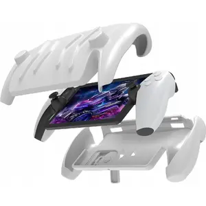 Aizsargapvalks 2‑in‑1 priekšā un aizmugurē priekš Sony PlayStation Portal, JYS SB8827, balts