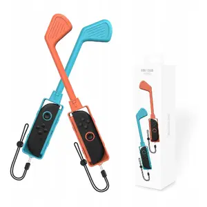 Nintendo Switch Joy-Con golf controller pair JYS model SB10006 — blue and orange