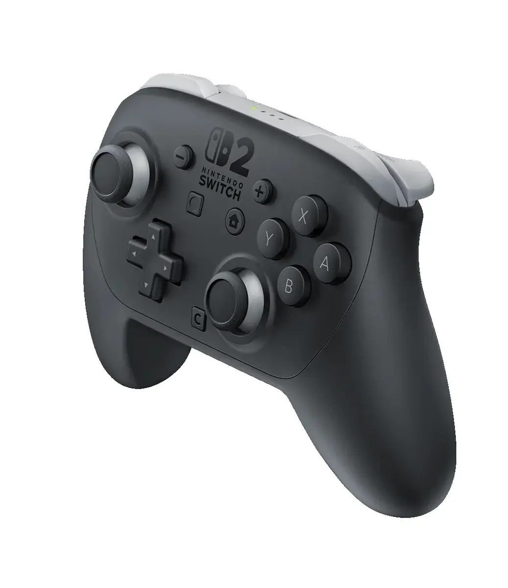 No name Nintendo Switch 2 Pro Controller Black Photo 4