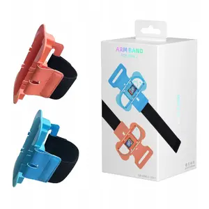 Wrist Strap Holder for Joy-Con Controllers JYS SB10023 — Flexible 2-piece Elastic Wrist Bands for Nintendo Switch