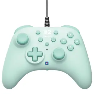 Gamepad Hori HORIPAD Turbo (Cozy Green) for Nintendo Switch 2, wired USB Type-A, 3 m cable