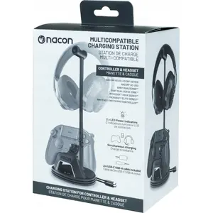Станция зарядки BIGBEN Nacon Multi Charge Stand — док для зарядки контроллера, чёрный