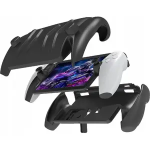 Protective Carrying Case JYS for PlayStation Portal — 2-in-1 Front and Back Cover, Black