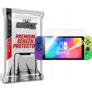 Screen protector film GrizzGlass CeramicFilm for Nintendo Switch OLED — tempered ceramic protective film