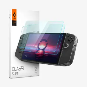Screen protector Spigen Glas.tR SLIM for Lenovo Legion Go, transparent, pack of 2