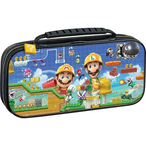 Жёсткий транспортировочный чехол для Nintendo Switch от BIGBEN — Mario Maker, многоцветный