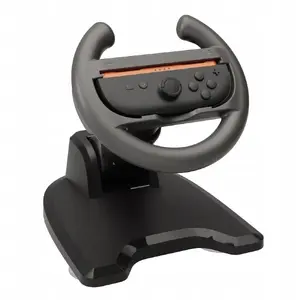 No name Turētājs un statīvs Joy-Con Racing Set priekš Nintendo Switch / Switch OLED — Techno Black