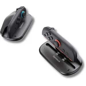 No name Joy-Con adapter set — 2-piece mouse/joystick grip for Nintendo Switch controllers