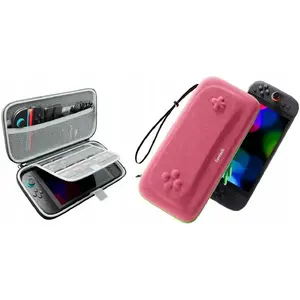 Ciets aizsargvāks Mimd priekš Nintendo Switch 2 / G11 — rozā-zaļš