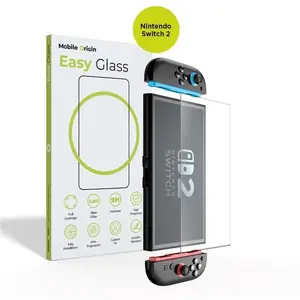Tempered Glass Screen Protector for Nintendo Switch 2 by MOBILE ORIGIN — EasyGlass (model FRL-EG-NS2025)