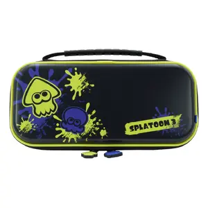 Чехол-пенал Hori для Nintendo Switch — дизайн Splatoon 3, черный/синий/желтый