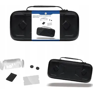 Aksesuāru komplekts JYS priekš Sony PlayStation Portal — 5‑1: maciņš, LCD plēve, ekrāna aizsargi, spilventiņi